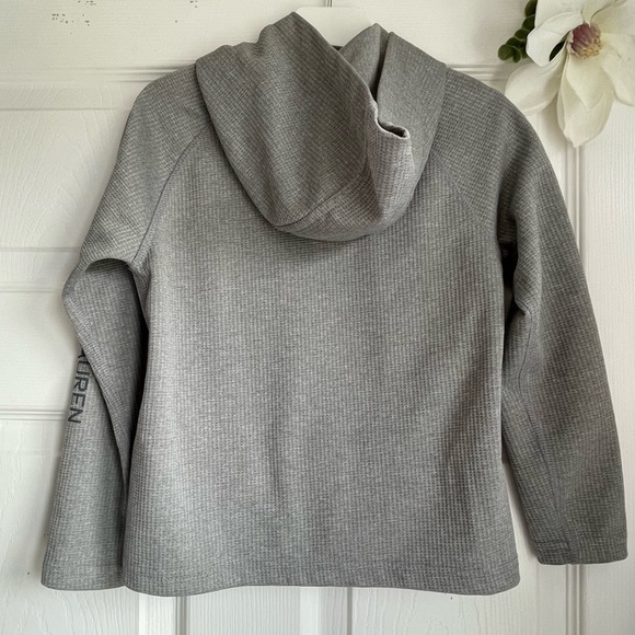 2xHP❤️ Polo Ralph Lauren Boys Hoodie Waffle Knit Pullover Pony Logo Size 6 - Picture 3 of 11
